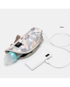 Portable Travel Baby Bottle Warmer Constant Temperature USB Baby Milk Heat Keeper Warming Bag