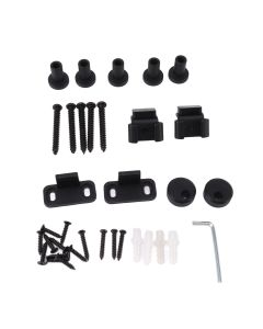 Barn Door Hardware Kit Mini Quiet Slide Easy to Install Carbon Steel Sliding Door Pulley Track Kit for Door Closet