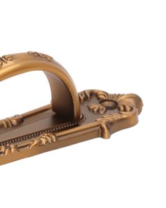 2pcs Barn Door Handle Heavy Duty Bronze Surface Mounted Sliding Wooden Door Handles for Gate Wardrobes