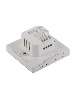 16A Smart Thermostat LCD Color Touchscreen PC Programmable Electric Heating Thermostat for Home Hotel Office AC 90 to 240V Without WiFi