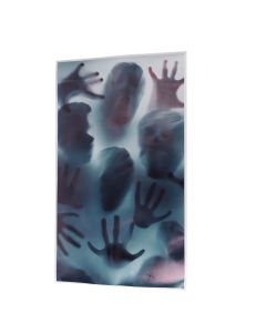 Halloween Decorations PVC Large Halloween Window Cling Scary Halloween Window Sticker