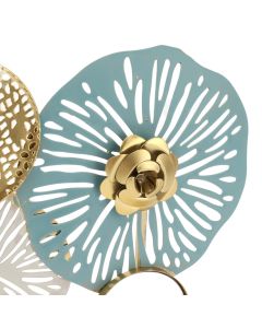 Entrance Hall Desktop Iron Ornament with Mirror Living Room Entrance Hall Decoration for Home Hotel