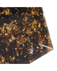 5cm Orgonite Pyramid for Positive Energy Healing Crystal Pyramid Meditation Orgonite Pyramids Chakra Zodiac Energy Generator Sagittarius