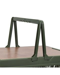 Camping Picnic Basket Foldable Large Capacity Multifunction Handheld Camping Storage Basket Camping Storage Box Green S