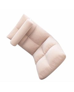 Floor Chair with Back Support Folding Sofa Chair Sleeper Bed Couch Recliner Floor Gaming Chair Meditation Chair for Adults Pink