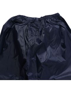 Split Jacket Pants Suit Breathable Waterproof Raincoat Set Double Layer Raincoat Set for Men Women Oxford Navy Blue L