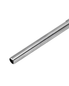 Collapsible Stainless Steel Drinking Straw Reusable Metal Straw with Cleaning Brush for Travel Work Blue