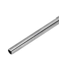 Collapsible Stainless Steel Drinking Straw Reusable Metal Straw with Cleaning Brush for Travel Work Purple
