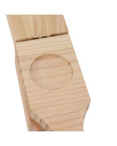 Banana Smasher Maker 2 in 1 Wooden Tostonera Plantain Press for Fried Plantains Chips Tostones Cups Potatoes
