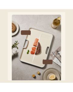 Double Sided Cutting Board Double Sided Non Slip Household Cutting Vegetables Fruits Cutting Board M(22x30cm / 8.7x11.8in)
