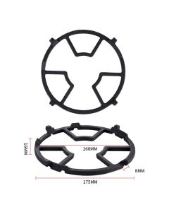Stove Burner Grate Gas Range Burner Grate Milk Pot Holder for 4 Or 5 Feet Gas Cooker