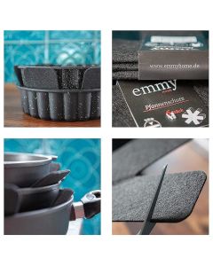 6Pcs Pan Protection Mat Stackable Insulation Pads Pot Trivet Pot Cookware Protector for Kitchen Gadgets