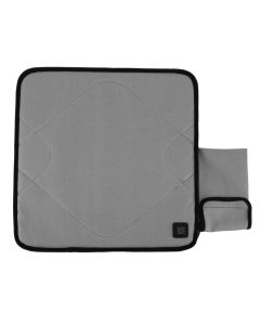 USB Heated Seat Cushion Adjustable Lightweight Heated Stadium Cushion for Camping Fishing Home Office Deep Gray