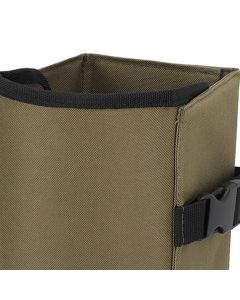 1 Pair Snake Gaiters Polyester Fiber Breathable Lightweight Snake Proof Leg Cover for Hiking Camping Mountaineering OD Green