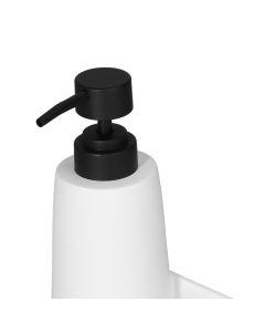 Soap Dispenser Dishwashing Liquid Hand Soap Pump with A Steel Ball for Bathroom and Kitchen SinkWhite