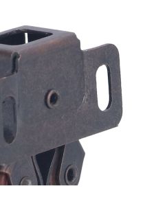 30 Set Stainless Steel Double Roller Catch Cabinet Latches Self Elastic Magnetic Damping Buffer