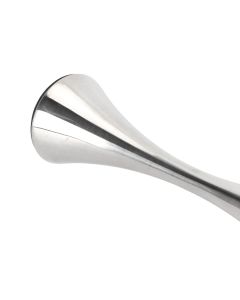 Stainless Steel Vase Innovative Elegant Modern Style Round Mouth Metal Flower Vase for Living Room Table
