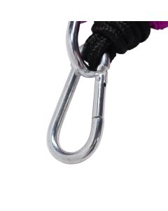 Aerial Yoga Swing Set Polyester Cotton Adjustable Improve Flexibility Yoga Hammock for Physical Exercise Purple