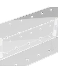 Cake Pop Stand 21 Holes Clear Acrylic Lollipop Display Holder for Weddings Baby Showers Birthday Party