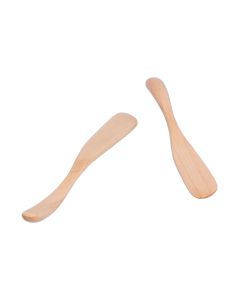 10pcs Wooden Dinner Knife Cheese Spreader Cake Knife Reusable Dinnerware Kitchen Gadgets for Home Kitchen Picnic RestaurantLight Color