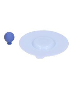 Dustproof Mug Covers Cartoon Silicone Cup Lid for Beverage Cup Sealing AccessoriesLight Blue
