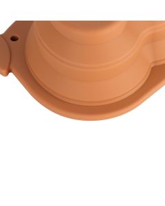 600ml Collapsible Dog Bowl Brown Durable Multifunctional Foldable Portable Dog Bowl for Hiking Camping