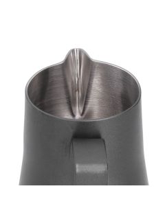 Stainless Steel Frothing Cup Coffee Frothing Pitcher Milk Frothing Jug with Long Diversion Mouth600ml