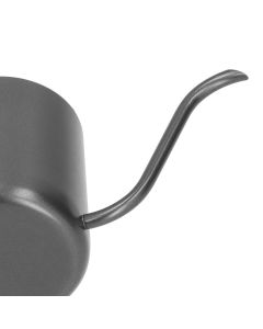 250ml Stainless Steel Hanging Ear Coffee Pot Gooseneck Spout Tea Kettle Pour Over Pot Black