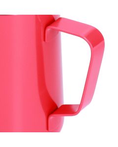 600ml Stainless Steel Frothing Pitcher Milk Coffee Frothing Jug with Pointed Spout for HomeRed