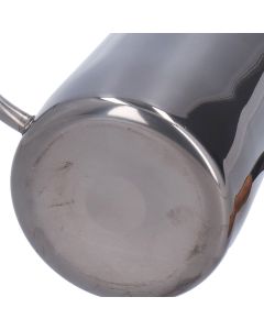 600ml Stainless Steel Manual Coffee Pot Long Narrow Spout Pour Over Kettle with Wooden HandleGray