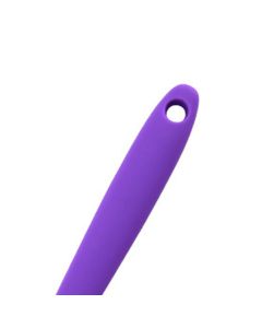 Silicone Spatula Food Grade High Heat Resistant Non Stick Spatula Kitchen Utensils Cookware for Cooking Baking Purple