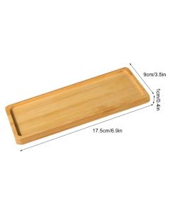 Wooden Coaster for Drinks Natural Rectangular Retro Insulated Coaster Cup Mat for Tabletop Protection Home Decor Housewarming Gift
