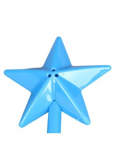 Salt and Pepper Shaker Wand ABS 3 Holes Refillable Spice Tool Seasoning Shaker Wand for Halloween Christmas Kitchen Accessories Blue