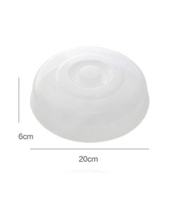 Microwave Safe Cover Dish Lid Plate Lid for Heating Food Heat Resistant Vegetable Cover Hot Food Cover L Size
