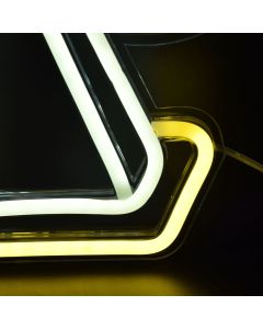 Neon Lights AS PVC Signal Tower Shaped USB Power Supply Low Energy Consumption Led Neon Sign