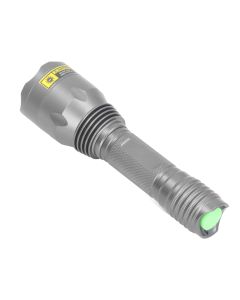 UV Flashlight Portable Aluminum Alloy Shell 365nm LED Blacklight Flashlight for Forged Documents Detecting