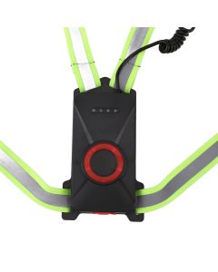 Outdoor Night Running Chest Lights Dual Light Sources IP55 Waterproof Cycling Sports Lighting for Walking Jogging Camping Hiking
