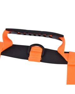 Children Ski Training Safety Ropes Adjustable Outdoor Skiing Harness Safety Shoulder StrapOrange