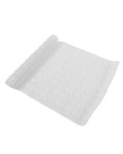 Bath Mat Mat PVC Anti Slip Mat for Bathroom Kitchen Hotel Toilet Shower Room 100x40cmTransparent