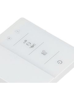 Smart Thermostat Weekly Programmable Voice Switch 10K Sensor Precise Temperature Control Boiler Thermostat for Home3A Connection Plumbing Wall Hung Boiler White 230V