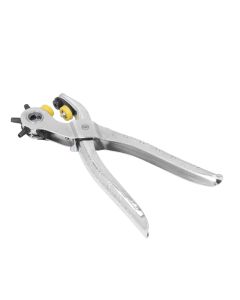 8in Belt Hole Puncher Stainless Steel Sturdy Durable Ergonomic Design Effort Saving Heat Treatment Leather Hole Punch