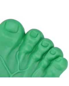 1 Pair Large Foot Slippers Shoes Cover Halloween Cosplay Costume Props Party AccessoriesGreen