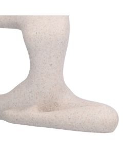 Yoga Pose Statue Nordic Sandstone Resin Yoga Pose Figurines Collectible Decoration Gifts for Home Office DecorBL562