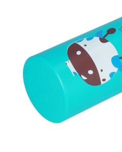 Kids Water Bottle Cute Cartoon 500ml Aluminum Insulated Water Bottle Sport Water JugGreen Deer