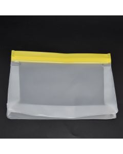Silicone Bags Environmentally Friendly Leakproof Reusable Food Vegetables Storage Bags for HomeYellow Medium