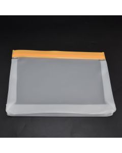 Silicone Bags Environmentally Friendly Leakproof Reusable Food Vegetables Storage Bags for HomeOrange Large