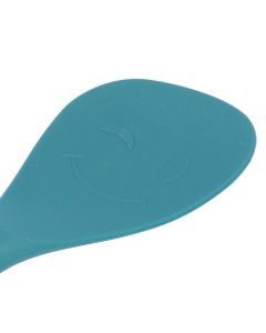 Silicone Cooking Utensils Silicone Stainless Steel Heat Insulation Anti Scalding Comfortable Grip Cooking UtensilsRice Scoop
