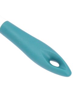 Silicone Cooking Utensils Silicone Stainless Steel Heat Insulation Anti Scalding Comfortable Grip Cooking UtensilsSpoon
