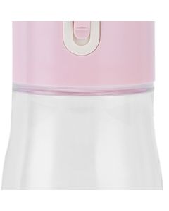 2 in 1 Pet Water Bottle Portable Anti Leakage Dog Food Bottler for Outdoor TravelingPink