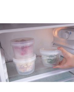 Kitchen Storage Containers Small Drain Basket Kitchen Drain Sealed Box Refrigerator Organizer Containers with Lid
